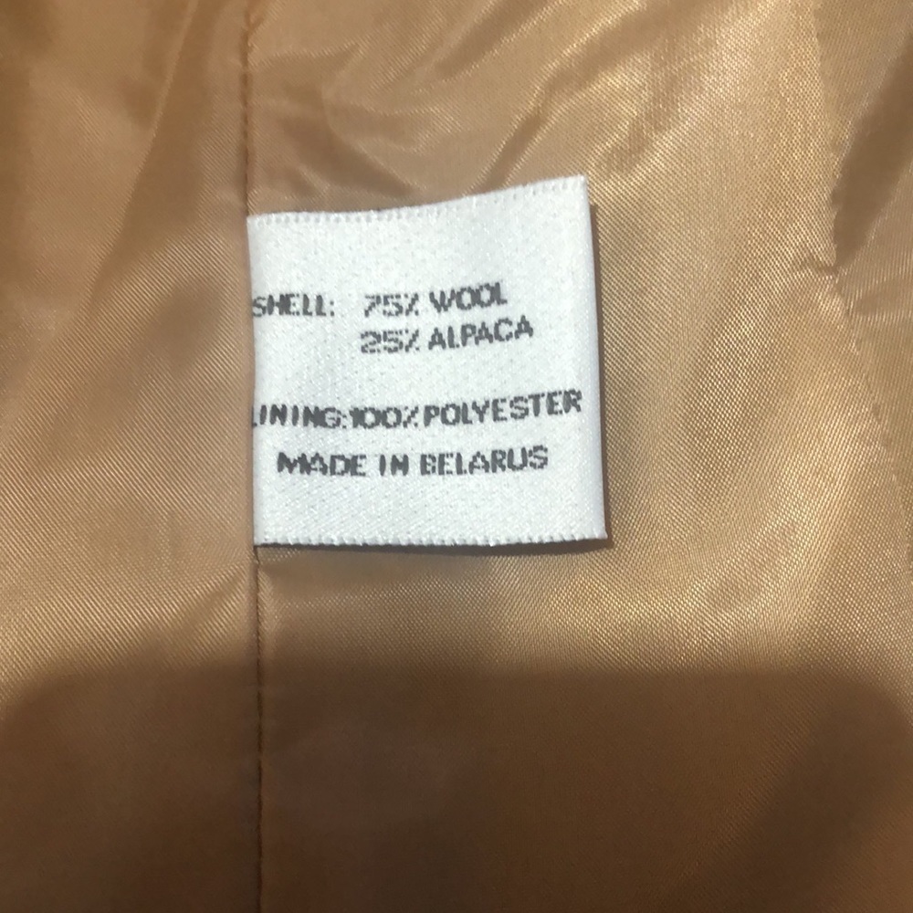 bill blass Camel Teddy Coat - Picture 9 of 16